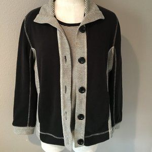 Draper's & Damon's Twin set Jacket & Top: size PXL